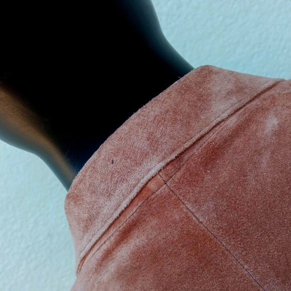 J. FERRAR MEN'S GENUINE RAW SUEDE LEATHER BLAZER/COAT - Picture 15 of 17